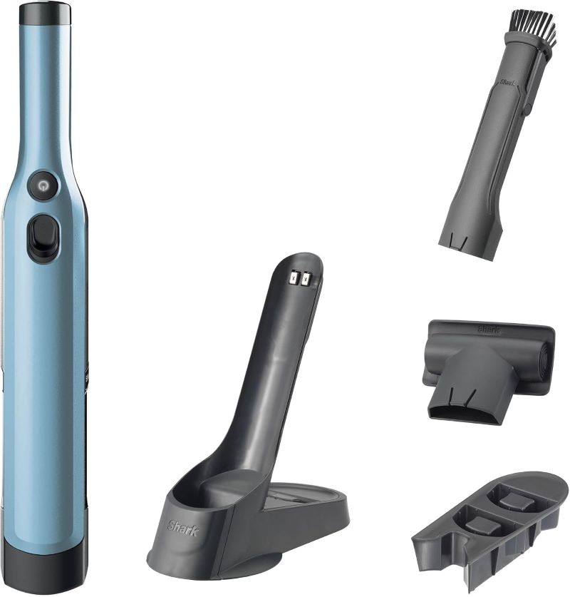 Shark WandVac WV201EUBL Akku-Handstaubsauger mit Ladestation und Zubehör
